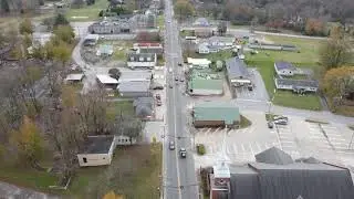 Drone cruise across the Little town of Faith, NC