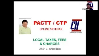 Local Taxes, Fees & Charges