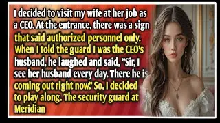 I Went to Surprise My CEO Wife… The Security Guard Said “Her Husband Is Inside” | Betrayal Story