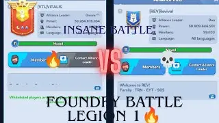WE WERE AGAINST REV (189) AGAIN IN FOUNDRY AFTER THE LAST SVS 💀| Foundry Battle HIGHLIGHTS 🔥 |