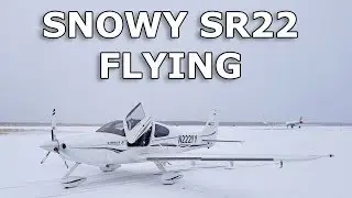 Snowy SR-22 IFR Flight into Westhampton (KFOK ATC Audio)