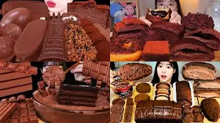 🍦ASMR MUKBANG DESSERT COMPILATION🍫 | Eating Chocolate, Ice Cream, Cake & Sweet Treats!