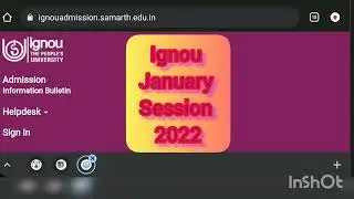 ignou January session 2022  admission  last date extend