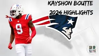 Kayshon Boutte 2024 New England Patriots Highlights