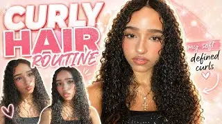 The BEST 2026 CURLY HAIR ROUTINE!!! 