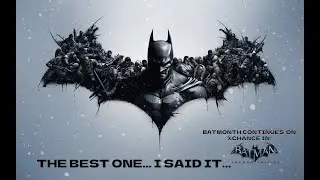 BATMONTH: Batman Arkham Origins: (Cold, Cold, Heart DLC) Take A Seat, Humanitarian %Chance: 11/04/25
