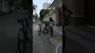 Go to the gym and cycle around town for dinner