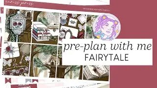 Pre Plan With Me ☆ Fairytale (Caress Press)