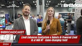 LiveU улучшает экосистему и представляет LiveU IQ на базе искусственного интеллекта на выставке NAB NY &mdash; революционная технология!
