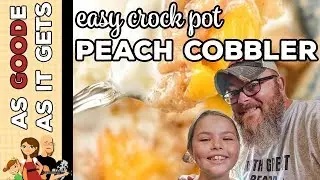 Персиковый пирог Easy Crock Pot