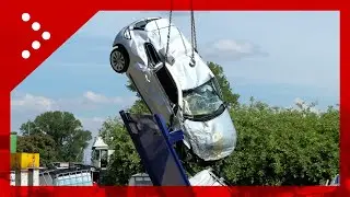 Incidente mortale A21, rimossa con la gru l'auto schiacciata dal tir carico di acido