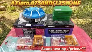 Atipro a750hd(125w)hf price & unboxing review video // atipro a750hd (125w) hf sound testing video
