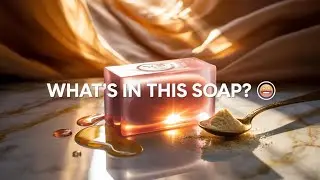 Homemade Pink Glowing Soap With Secret Ingredients 