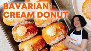 Bavarian Cream Donut Recipe 🍩✨ Velvety Cream In A Cloud-Like Donut