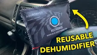 Reusable Car Dehumidifier - PREVENT MOULD, CONDENSATION & GRIME in your Car!