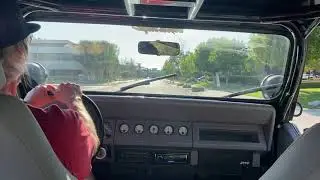 #4 Driving the Jeep Wrangler 5.7 liter - Driving First Person View