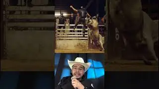 Le alcanz&oacute; a meter la patada! 🤯🤯 #toros #cowboy #rodeo #rodeo #cowboys