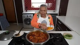 Making an apricot chicken recipe of the back of a jam jar!
