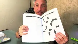 Epic Brainiac Large Print Crossword Puzzle Review & Unboxing