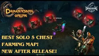 Drakensang Online &mdash; лучшая карта для фарма в режиме соло 5 Bloodchest! Новое после релиза! (DSO)