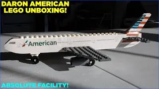 DARON LEGO AMERICAN AIRLINES UNBOXING!