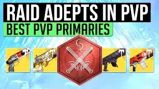 Destiny | BEST RAID GEAR FOR PVP! - Raid Primaries You Should Try in Crucible (Age of Triumph)