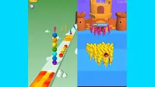 Join And Clash || Stack Rider || All Levels Game Play|| Android iOS, New Game Update