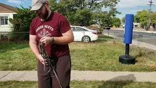 HITTING A TIC TAC WITH A ROPEDART!!!