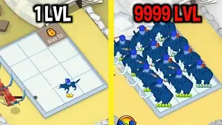 MAX LEVEL in Merge Ice Age Defense Game