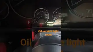 BMW Oil service light reset