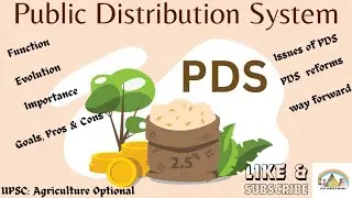 L-6; Public distribution system (PDS) I Food Production & Nutrition Management I #agriculture