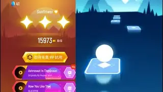 Tiles Hop | Post Malone - Sunflower | Endless Mode 11 | Record: 15973