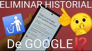 ❌ Como ELIMINAR TODO tu HISTORIAL de GOOGLE con MI ACTIVIDAD F&Aacute;CIL y R&Aacute;PIDO