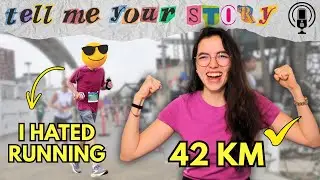 He HATED Running... Then He Ran a MARATHON!🏅| Slow Spanish Podcast |Tell Me Your Story Ep#54