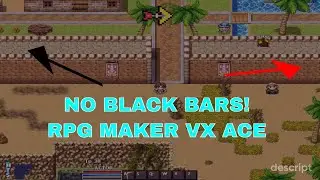 RPG MAKER VX ACE: как исправить чёрные полосы на весь экран