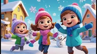 Snowflake Flip and Flutter | Winter Nursery Rhyme | Kids Songs | Baby Music