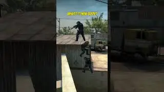 WHAT IS THIS? NEW BOOST ON OVERPASS #shorts #csgo