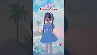 finally becoming a RUNWAY QUEEN on dti!! #dti #dtiroblox #roblox