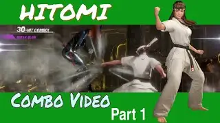 DOA6 Hitomi Combo Video Part 1
