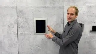 iPad Wandhalterung Unterputz viveroo level | Produktvorstellung viveroo level (deutsch) | viveroo