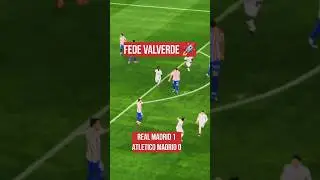 Fede Valverde Unreal First Goal- Insane Crowd Reaction - Real Madrid vs Atletico 1-0