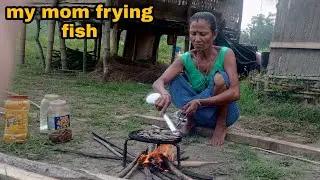 My Mom Frying Fish #fishfry #fish