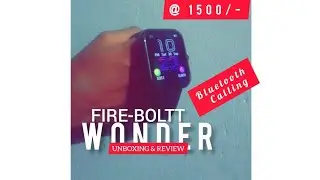 🔥Fire bolt wonder unboxing & review under 2000