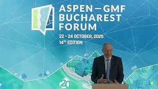 Mircea Geoană X Aspen-GMF Bucharest Forum 2025