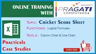 Excel - Cricket Score Sheet