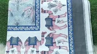 (9888499600)Pure Cotton Handblock Bedsheets 😍 | Luxury Feel&bull;Traditional Prints&bull;Best Quality Bedding 