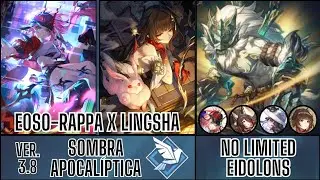 40K PF 3.8 | 40K E0S0 Rappa X Lingsha  (NO LIMITED EIDOLONS) | Honkai Star Rail