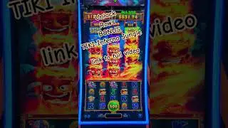 Tiki Inferno Jungle Unlock Rows BONUS link to full bonus video #casino casinobonusviews #bonus