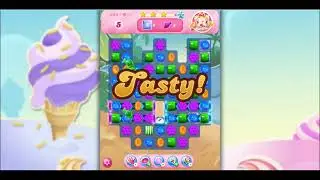 Candy Crush Saga Level 434 (Four Hundred and Thirty Four) NO BOOSTERS