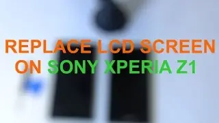 Sony Xperia Z1 / LCD Screen repair with frame / replace - CrocFIX